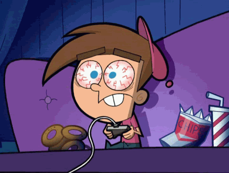 Fact  Timmy Turner is a gamer. - Imgur.gif